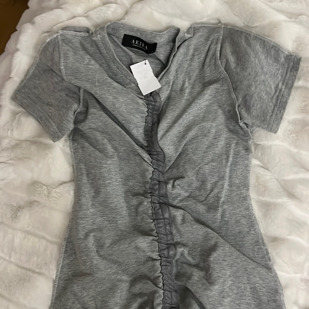Akira Grey Dress